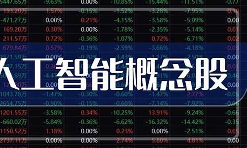 人工智能股票龙头排名(人工智能股票龙头排名榜)_https://www.nalian8.com_科创板_第1张