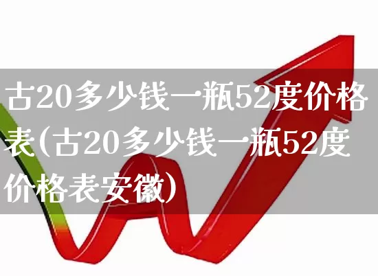 古20多少钱一瓶52度价格表(古20多少钱一瓶52度价格表安徽)_https://www.nalian8.com_上交所_第1张