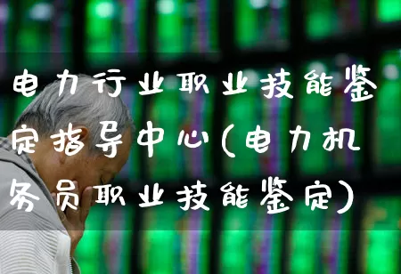 电力行业职业技能鉴定指导中心(电力机务员职业技能鉴定)_https://www.nalian8.com_深交所_第1张