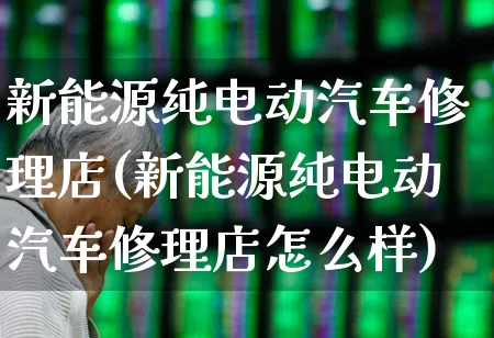 新能源纯电动汽车修理店(新能源纯电动汽车修理店怎么样)_https://www.nalian8.com_科创板_第1张