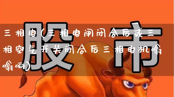 三相电(三相电闸闭合后或三相空气开关闭合后三相电机嗡嗡响)_https://www.nalian8.com_深交所_第1张