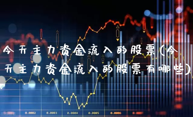 今天主力资金流入的股票(今天主力资金流入的股票有哪些)_https://www.nalian8.com_上交所_第1张