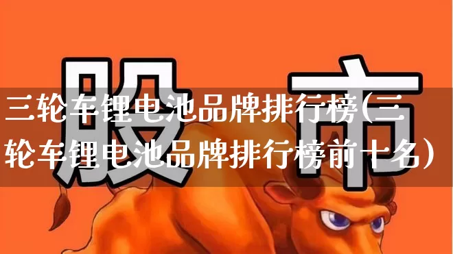 三轮车锂电池品牌排行榜(三轮车锂电池品牌排行榜前十名)_https://www.nalian8.com_北交所_第1张