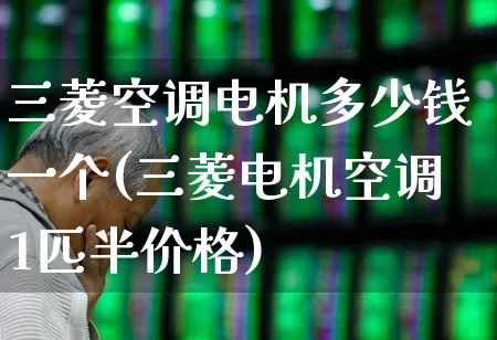 三菱空调电机多少钱一个(三菱电机空调1匹半价格)_https://www.nalian8.com_科创板_第1张