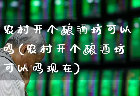 农村开个酿酒坊可以吗(农村开个酿酒坊可以吗现在)_https://www.nalian8.com_创业板_第1张