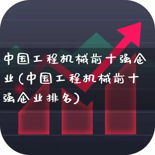 中国工程机械前十强企业(中国工程机械前十强企业排名)_https://www.nalian8.com_北交所_第1张