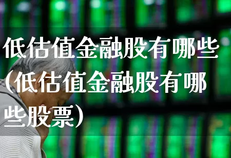 低估值金融股有哪些(低估值金融股有哪些股票)_https://www.nalian8.com_创业板_第1张