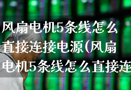 风扇电机5条线怎么直接连接电源(风扇电机5条线怎么直接连接电源开关)_https://www.nalian8.com_创业板_第1张