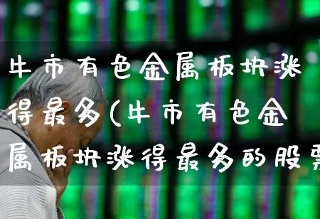 牛市有色金属板块涨得最多(牛市有色金属板块涨得最多的股票)_https://www.nalian8.com_深交所_第1张