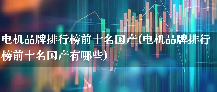 电机品牌排行榜前十名国产(电机品牌排行榜前十名国产有哪些)_https://www.nalian8.com_科创板_第1张