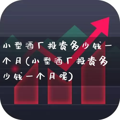 小型酒厂投资多少钱一个月(小型酒厂投资多少钱一个月呢)_https://www.nalian8.com_北交所_第1张