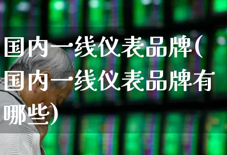 国内一线仪表品牌(国内一线仪表品牌有哪些)_https://www.nalian8.com_深交所_第1张