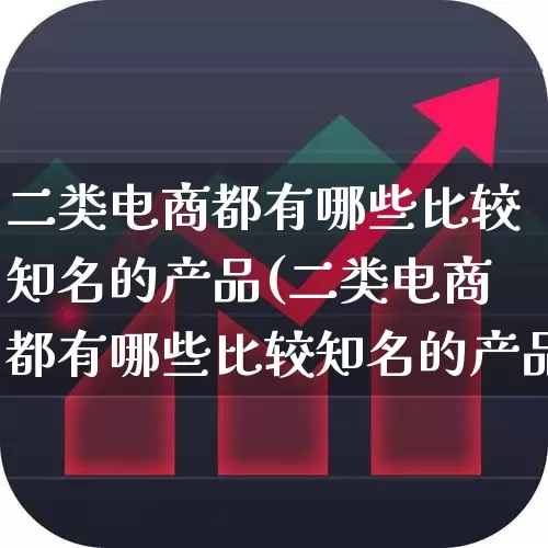 二类电商都有哪些比较知名的产品(二类电商都有哪些比较知名的产品呢)_https://www.nalian8.com_深交所_第1张
