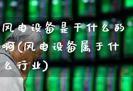 风电设备是干什么的啊(风电设备属于什么行业)_https://www.nalian8.com_上交所_第1张