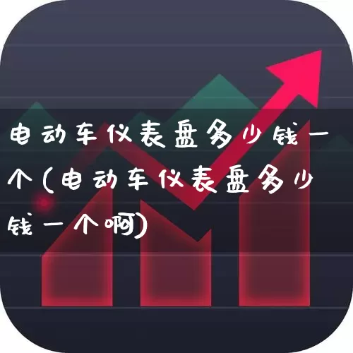 电动车仪表盘多少钱一个(电动车仪表盘多少钱一个啊)_https://www.nalian8.com_北交所_第1张