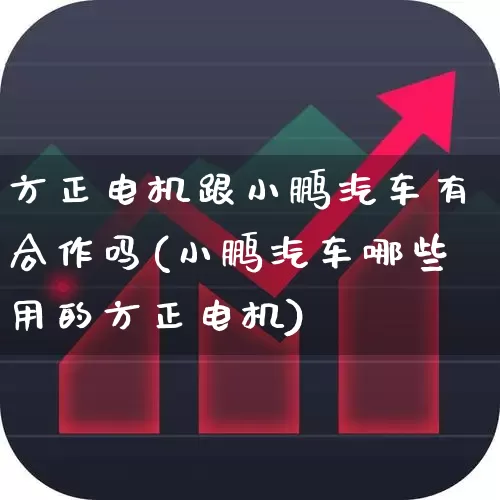 方正电机跟小鹏汽车有合作吗(小鹏汽车哪些用的方正电机)_https://www.nalian8.com_创业板_第1张