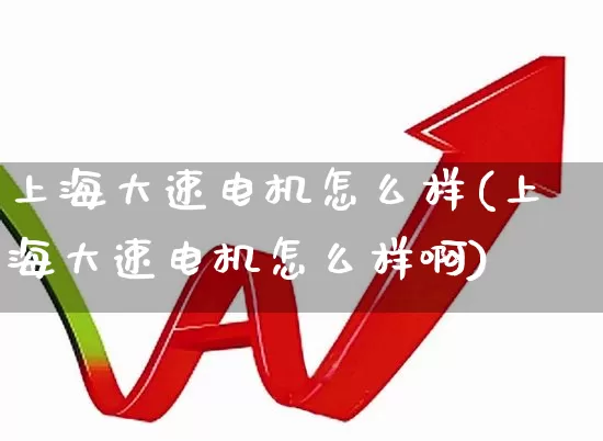 上海大速电机怎么样(上海大速电机怎么样啊)_https://www.nalian8.com_科创板_第1张