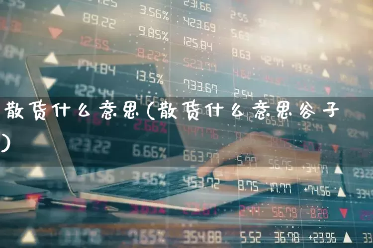 散货什么意思(散货什么意思谷子)_https://www.nalian8.com_科创板_第1张