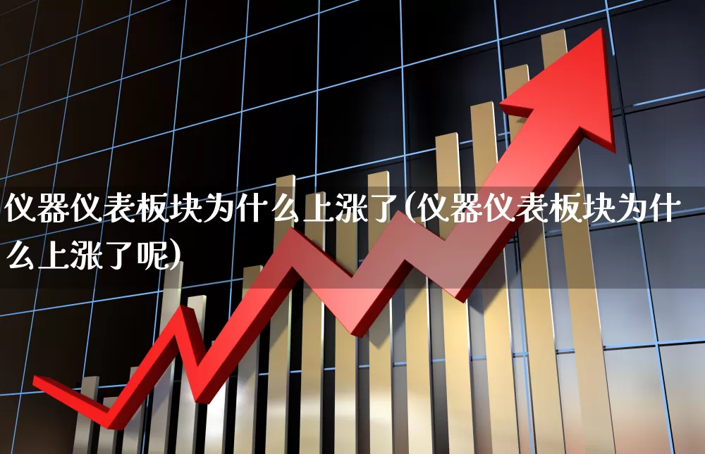 仪器仪表板块为什么上涨了(仪器仪表板块为什么上涨了呢)_https://www.nalian8.com_上交所_第1张