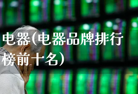电器(电器品牌排行榜前十名)_https://www.nalian8.com_上交所_第1张