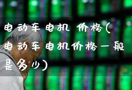 电动车电机 价格(电动车电机价格一般是多少)_https://www.nalian8.com_科创板_第1张