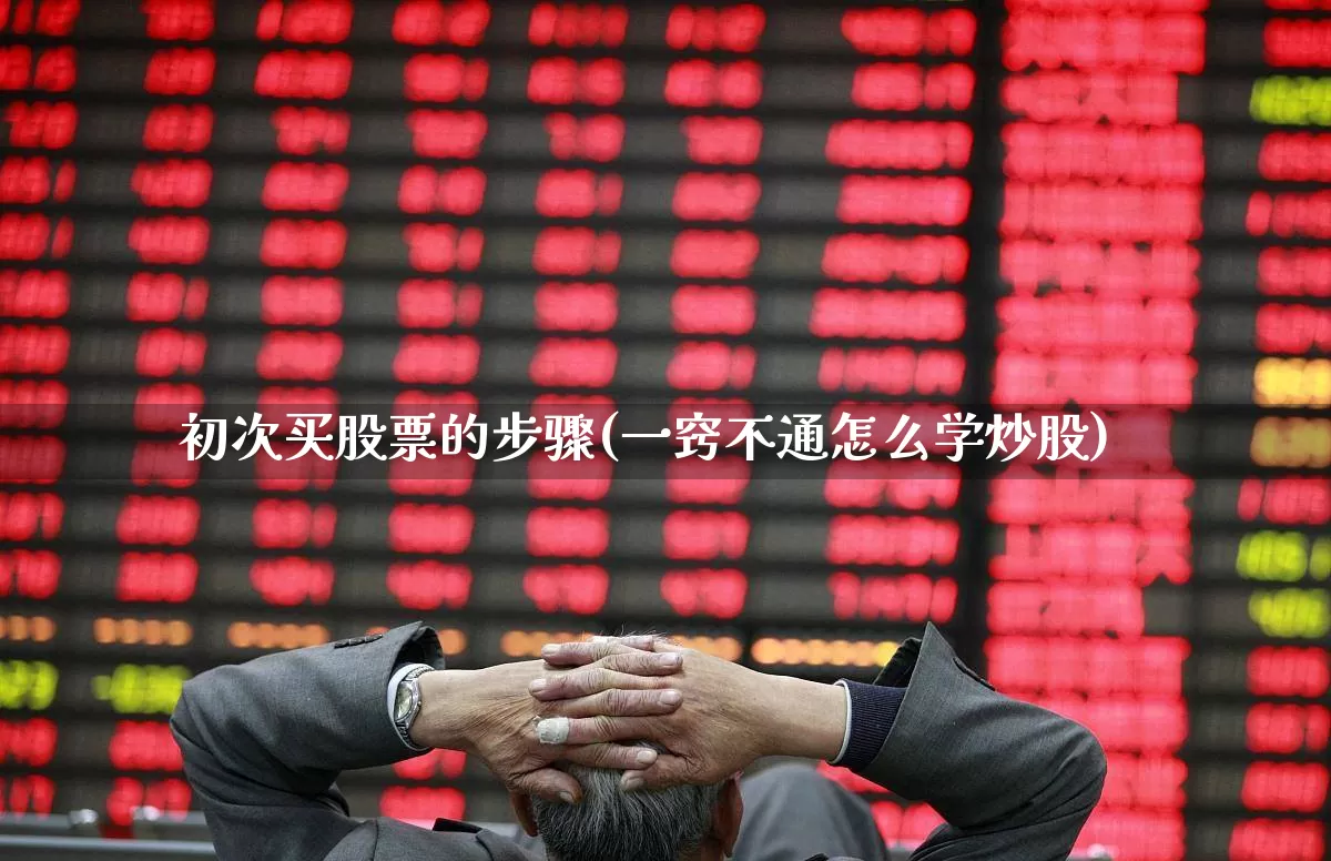 初次买股票的步骤(一窍不通怎么学炒股)_https://www.nalian8.com_科创板_第1张