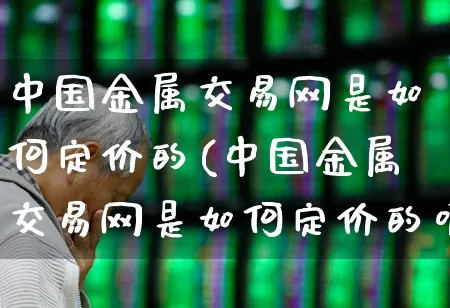 中国金属交易网是如何定价的(中国金属交易网是如何定价的呢)_https://www.nalian8.com_北交所_第1张