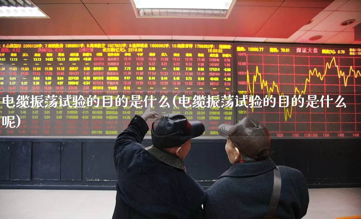电缆振荡试验的目的是什么(电缆振荡试验的目的是什么呢)_https://www.nalian8.com_科创板_第1张