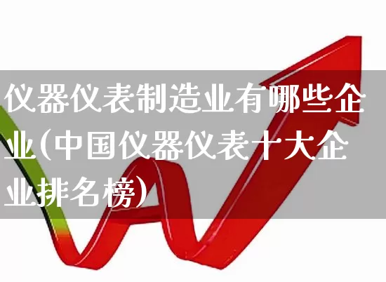仪器仪表制造业有哪些企业(中国仪器仪表十大企业排名榜)_https://www.nalian8.com_创业板_第1张