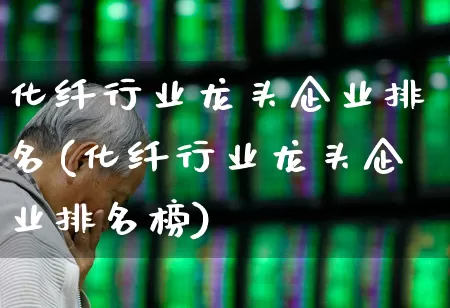 化纤行业龙头企业排名(化纤行业龙头企业排名榜)_https://www.nalian8.com_上交所_第1张