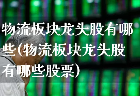 物流板块龙头股有哪些(物流板块龙头股有哪些股票)_https://www.nalian8.com_上交所_第1张