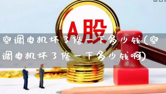 空调电机坏了修一下多少钱(空调电机坏了修一下多少钱啊)_https://www.nalian8.com_科创板_第1张