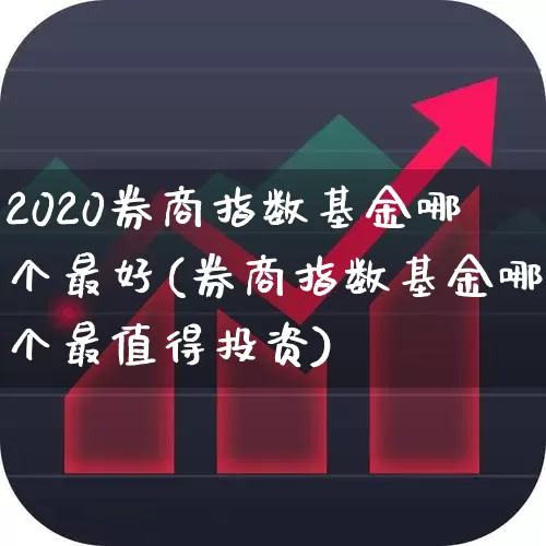2020券商指数基金哪个最好(券商指数基金哪个最值得投资)_https://www.nalian8.com_深交所_第1张