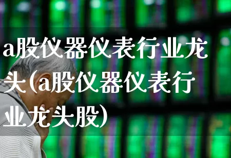 a股仪器仪表行业龙头(a股仪器仪表行业龙头股)_https://www.nalian8.com_深交所_第1张