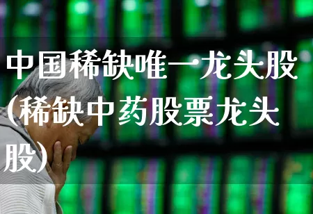 中国稀缺唯一龙头股(稀缺中药股票龙头股)_https://www.nalian8.com_创业板_第1张