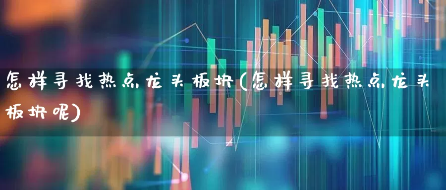 怎样寻找热点龙头板块(怎样寻找热点龙头板块呢)_https://www.nalian8.com_深交所_第1张