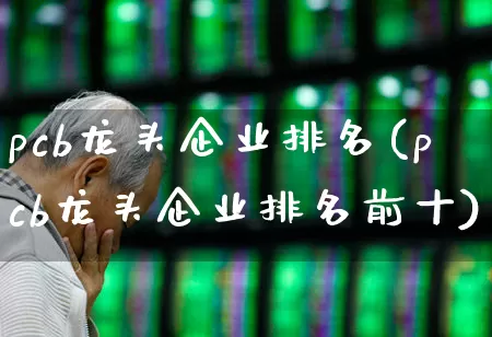 pcb龙头企业排名(pcb龙头企业排名前十)_https://www.nalian8.com_上交所_第1张