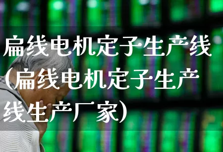 扁线电机定子生产线(扁线电机定子生产线生产厂家)_https://www.nalian8.com_北交所_第1张