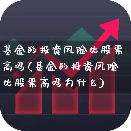 基金的投资风险比股票高吗(基金的投资风险比股票高吗为什么)_https://www.nalian8.com_深交所_第1张