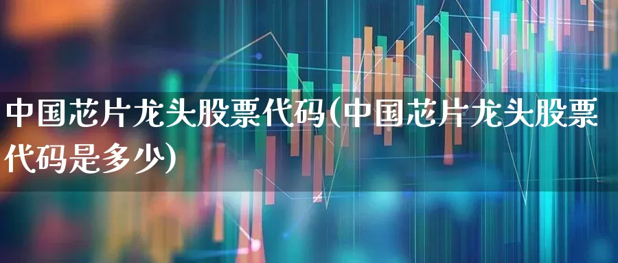 中国芯片龙头股票代码(中国芯片龙头股票代码是多少)_https://www.nalian8.com_上交所_第1张